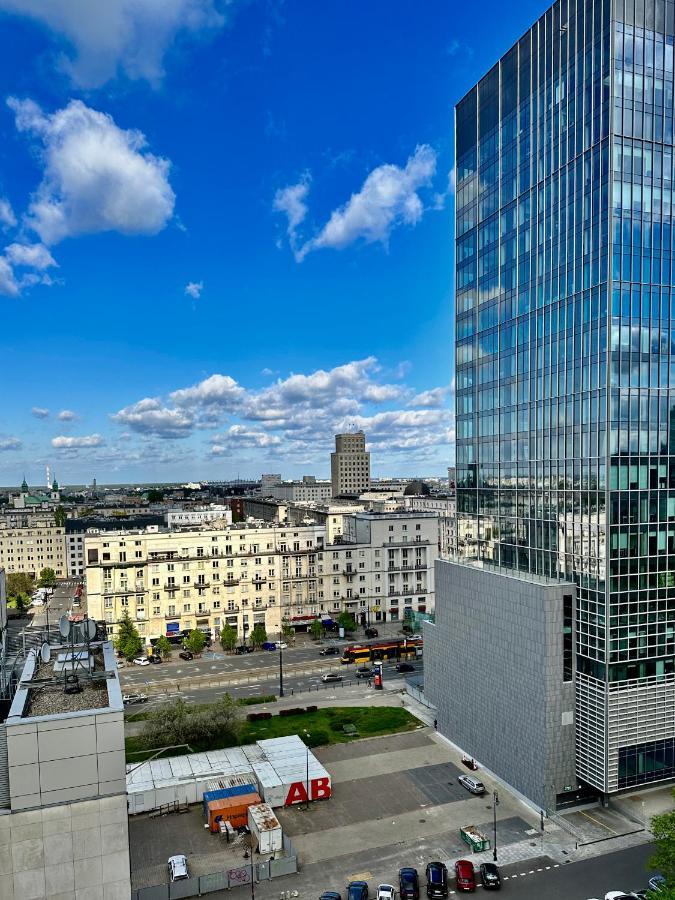 Super Apartament White Warszawa 2X Metro Scisle Centrum Wifi 300 Mbs New 外观 照片