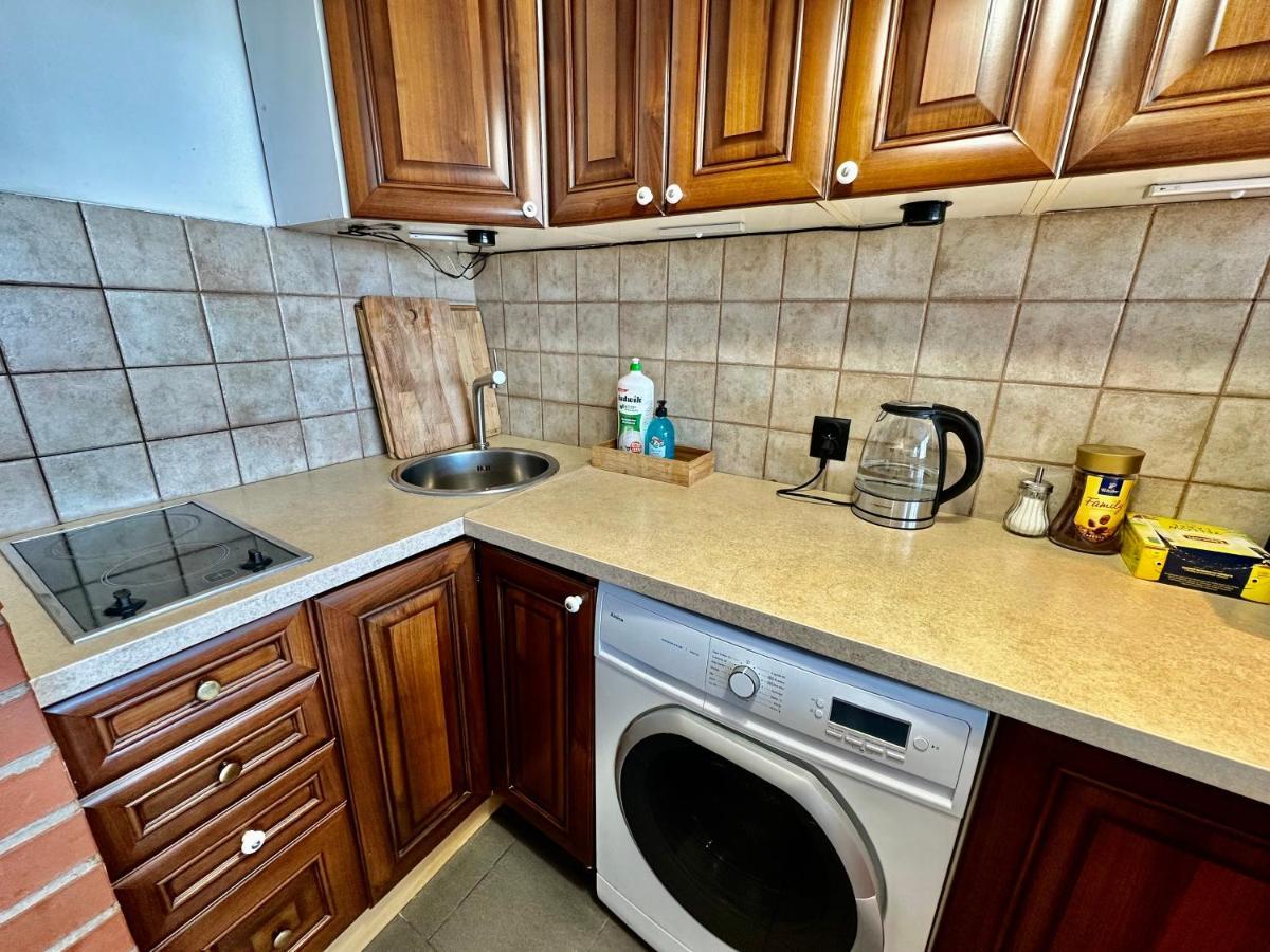 Super Apartament White Warszawa 2X Metro Scisle Centrum Wifi 300 Mbs New 外观 照片